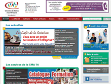 Tablet Screenshot of cma76.fr